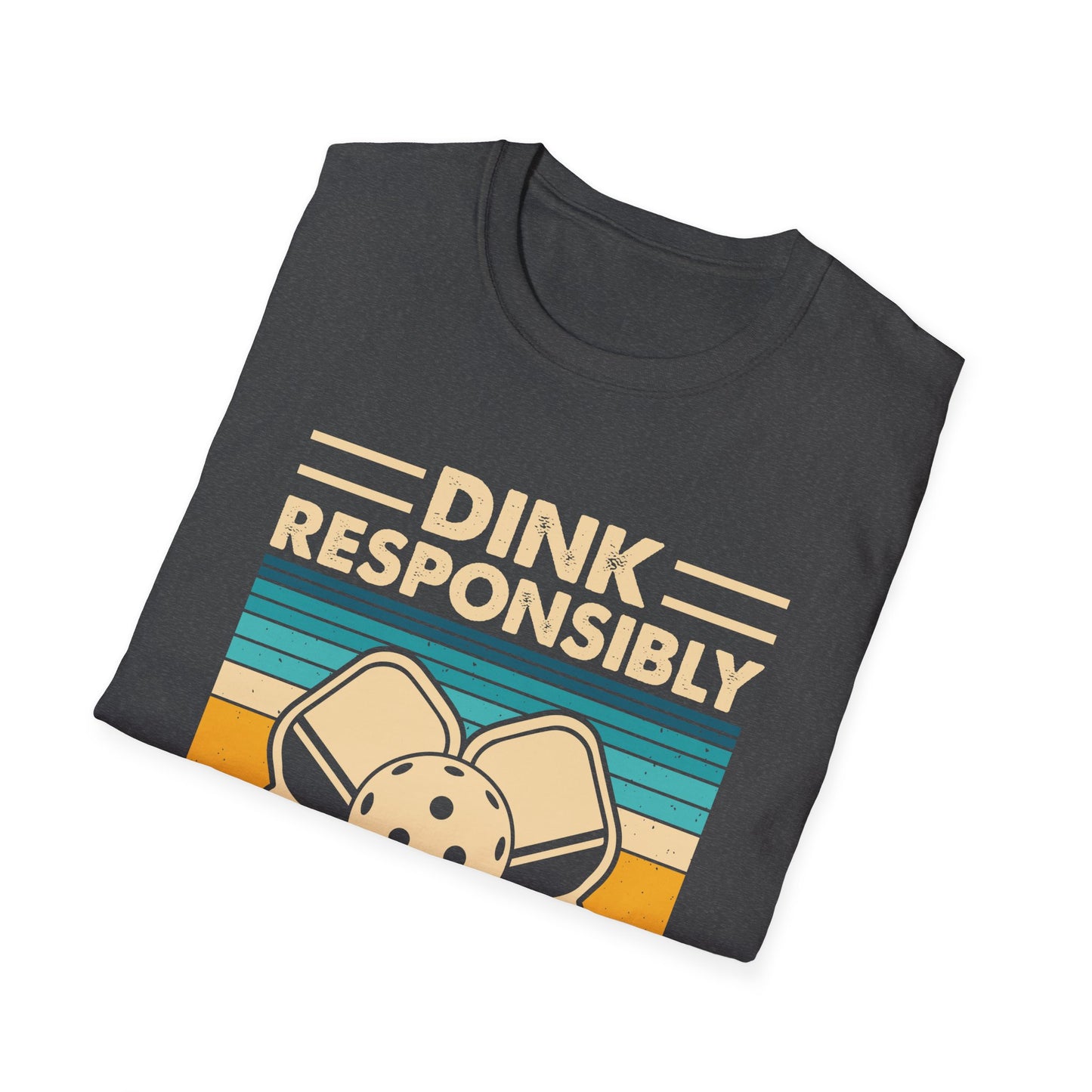 Dink Responsibly Unisex Softstyle T-Shirt