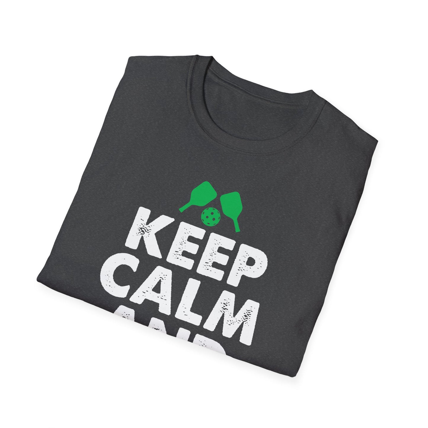 Keep Calm And Pickle On Unisex Softstyle T-Shirt