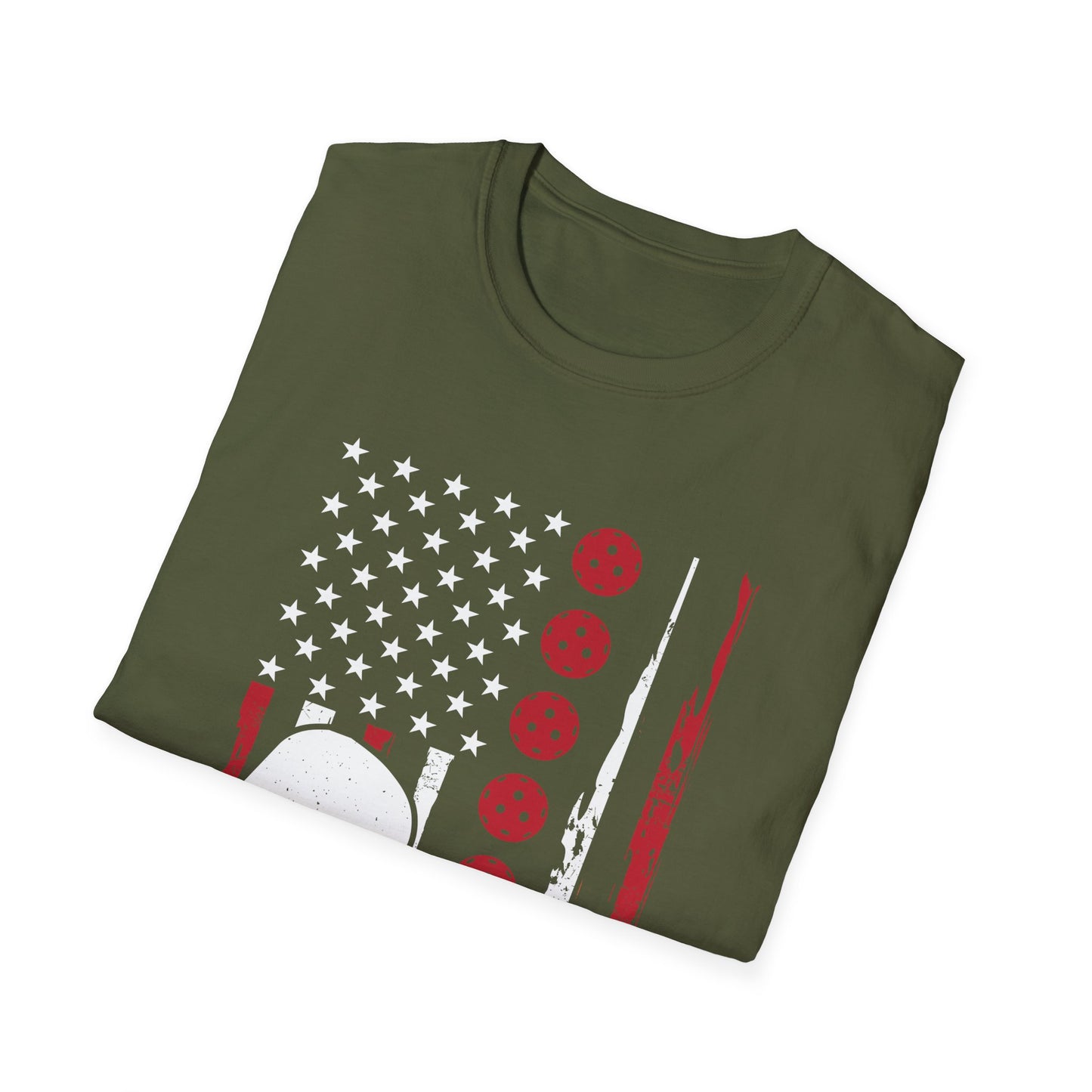 USA Pickleball Unisex Softstyle T-Shirt