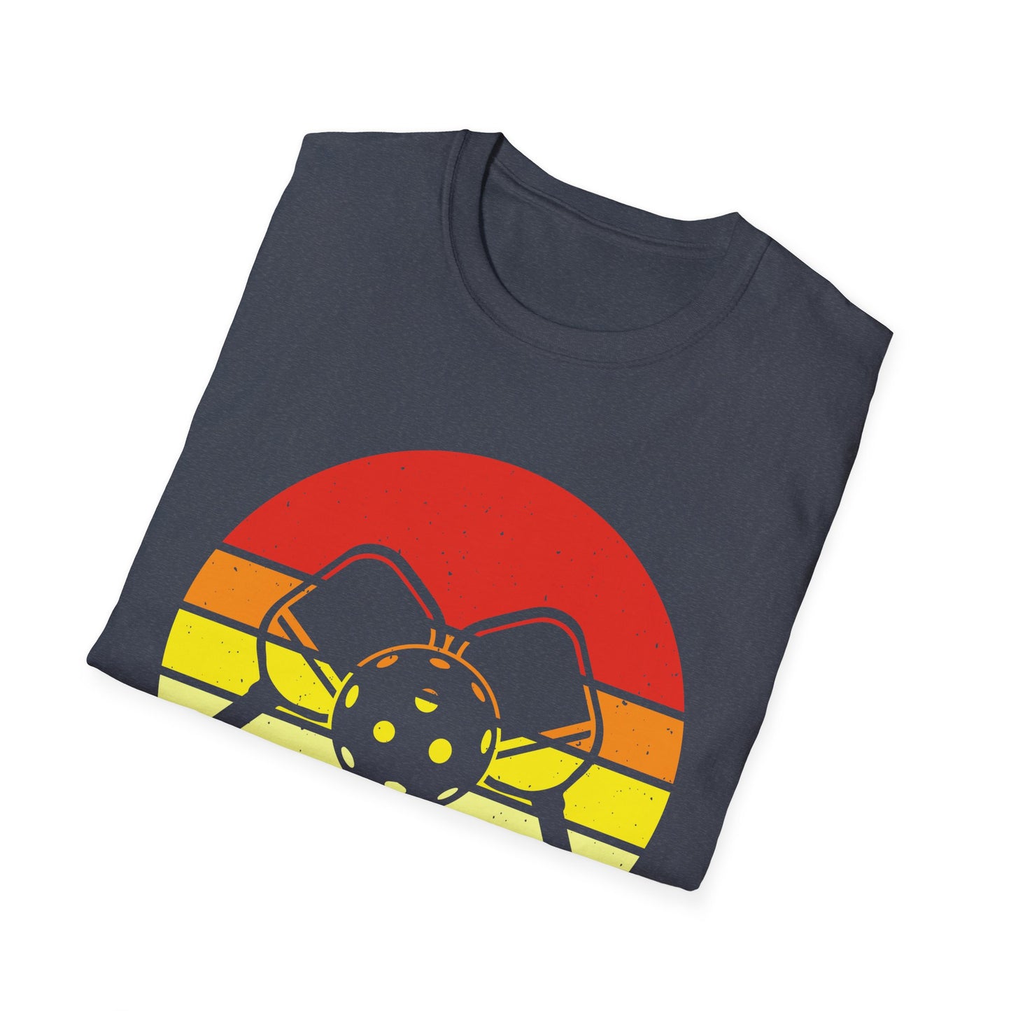 Retro Circle Design Unisex Softstyle T-Shirt