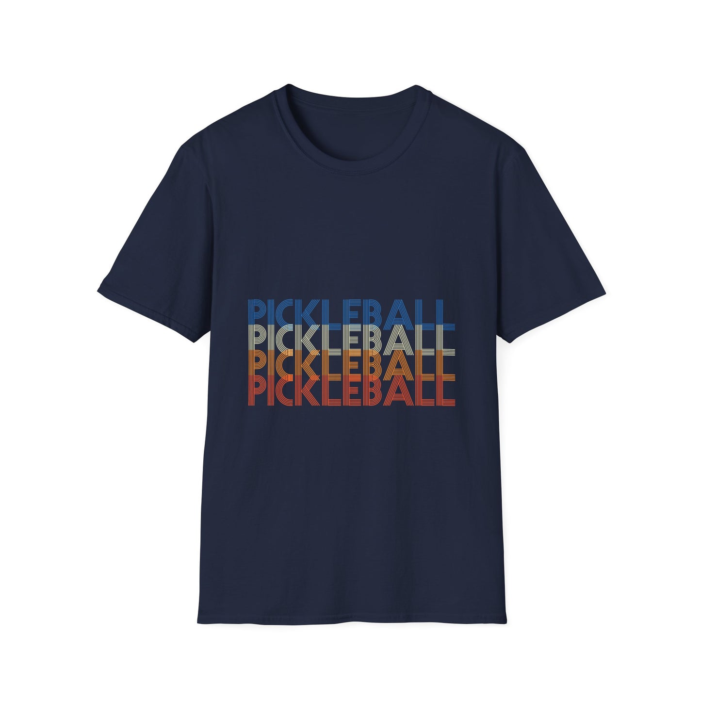 Pickleball, Pickleball, Pickleball, Pickleball Unisex Softstyle T-Shirt