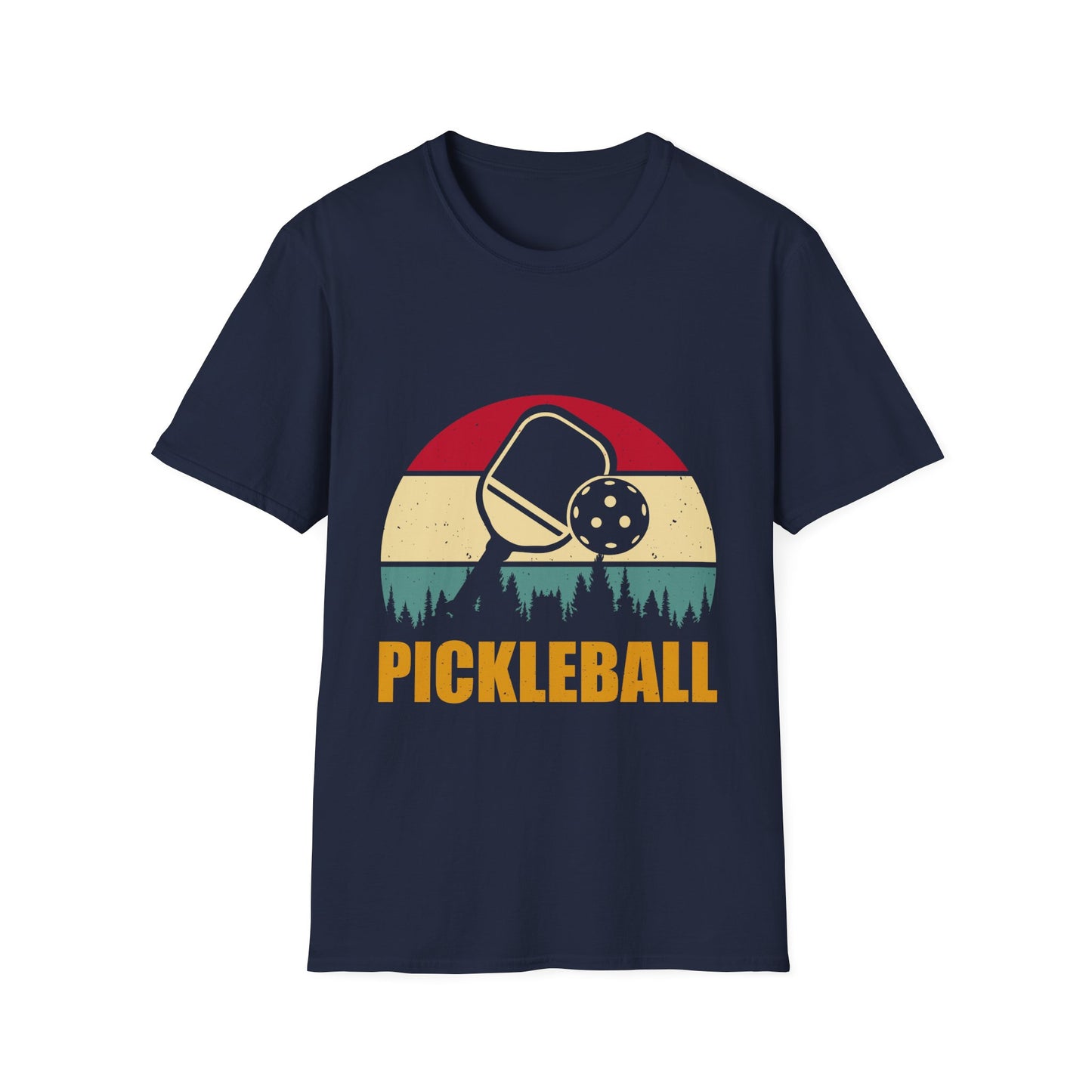 Pickleball Vintage Unisex Softstyle T-Shirt