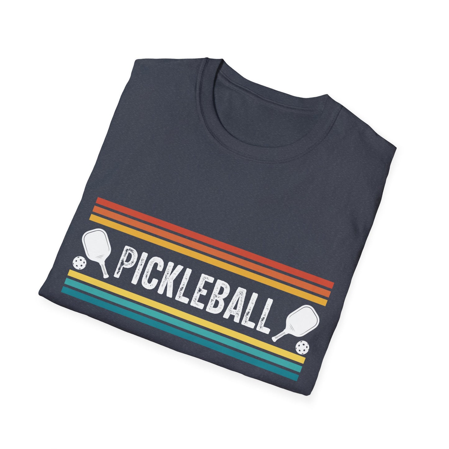 Pickleball Retro Unisex Softstyle T-Shirt