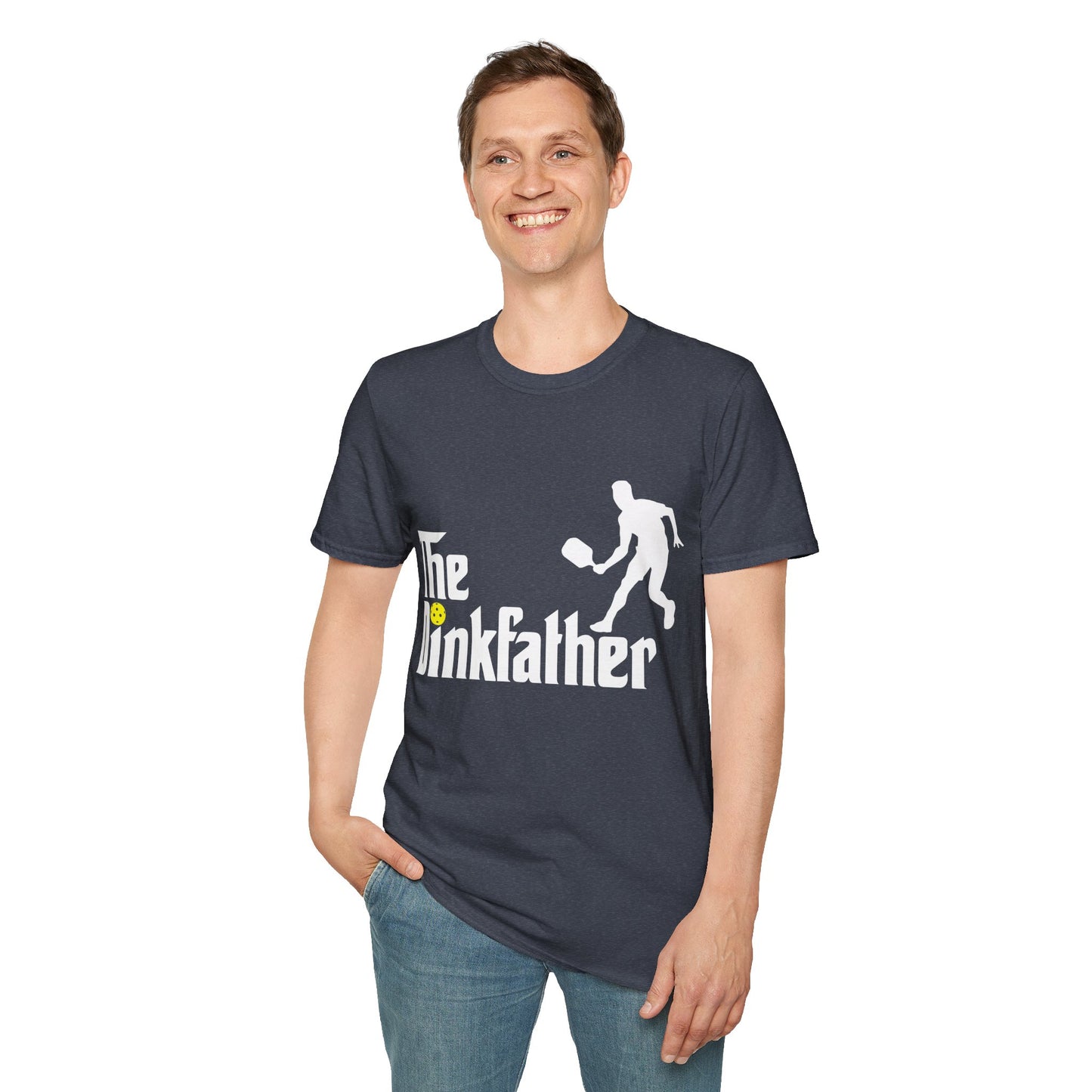 Pickleball The Dinkfather Gift Unisex Softstyle T-Shirt