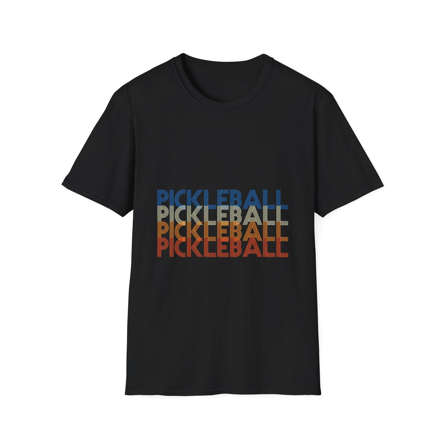 Pickleball, Pickleball, Pickleball, Pickleball Unisex Softstyle T-Shirt