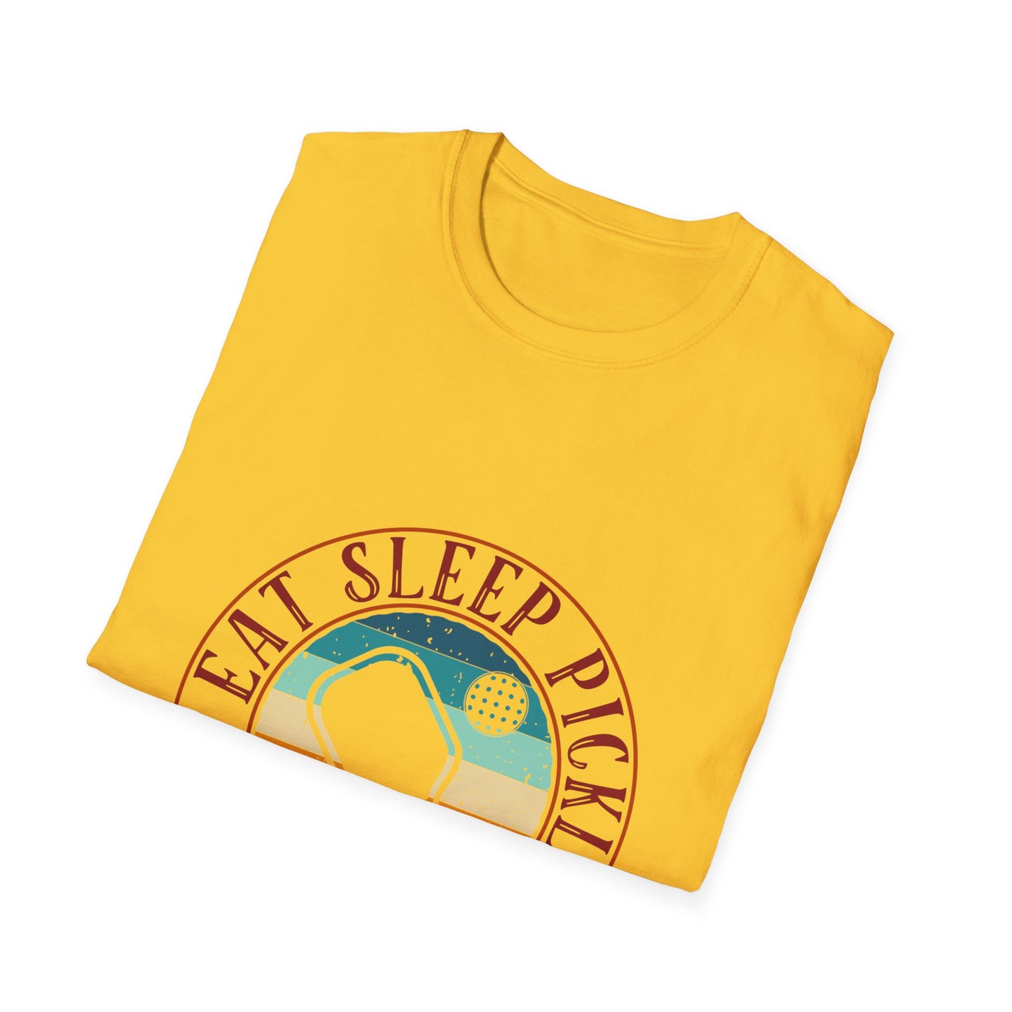 Eat, Sleep, Pickleball, Repeat Unisex Softstyle T-Shirt