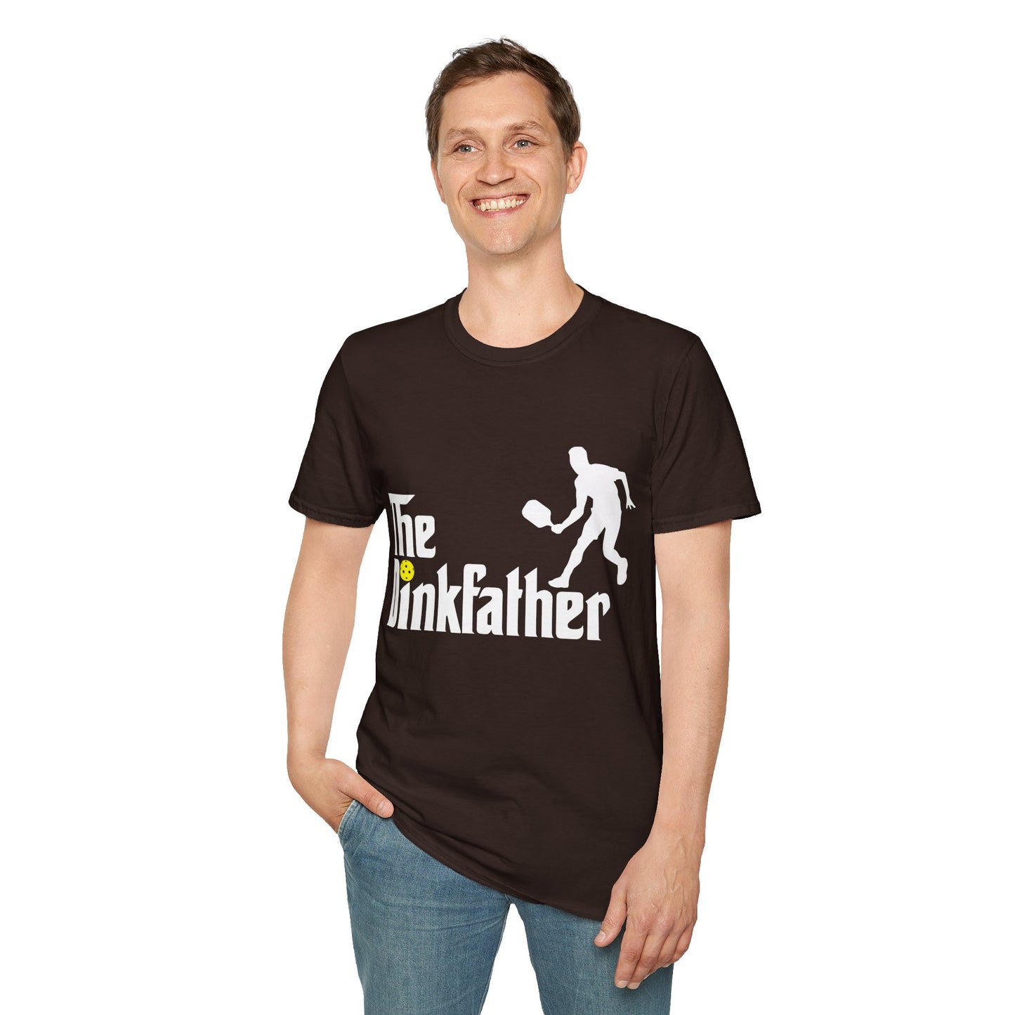 Pickleball The Dinkfather Gift Unisex Softstyle T-Shirt