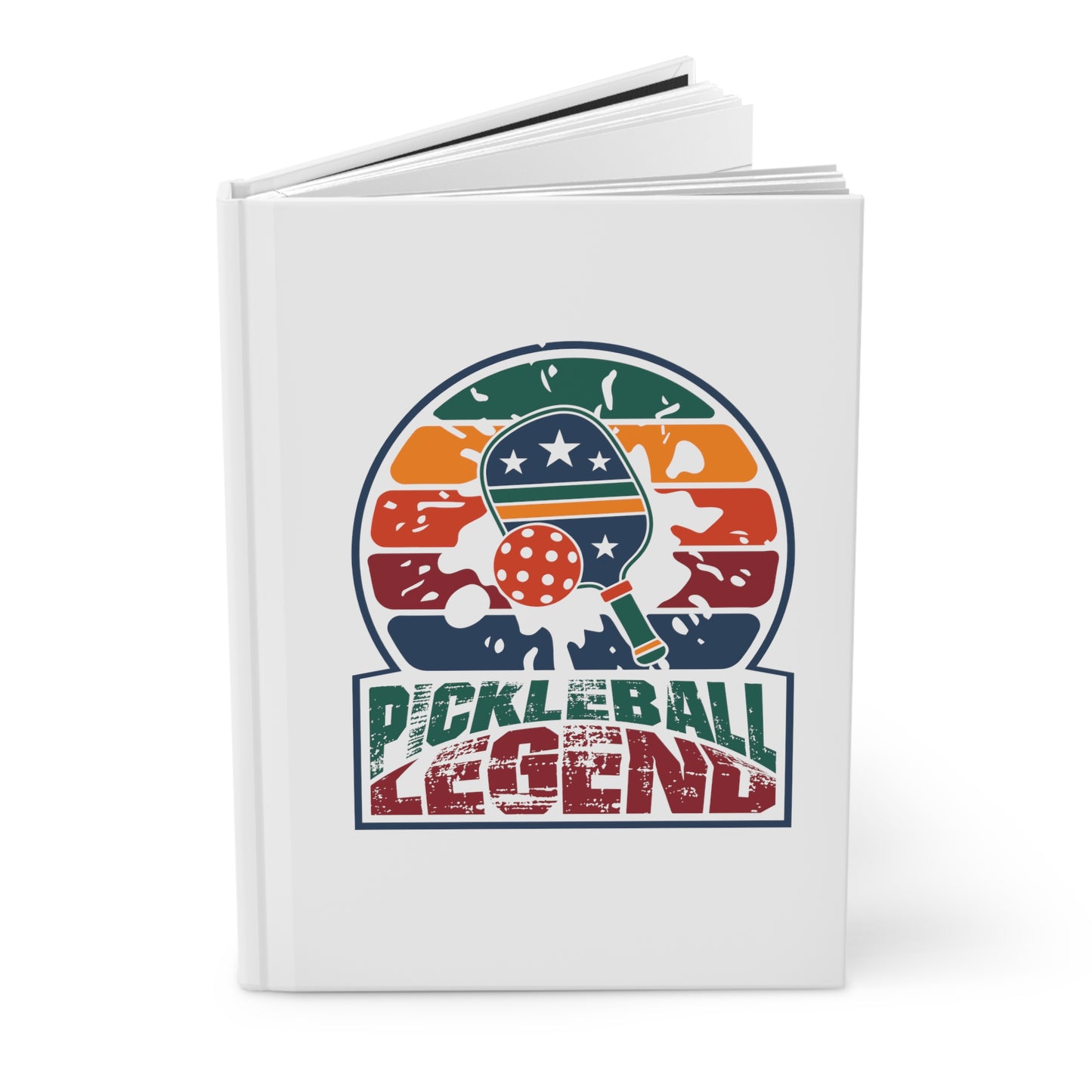 Pickleball Legend, Pickleball Gift, Hardcover Journal Matte