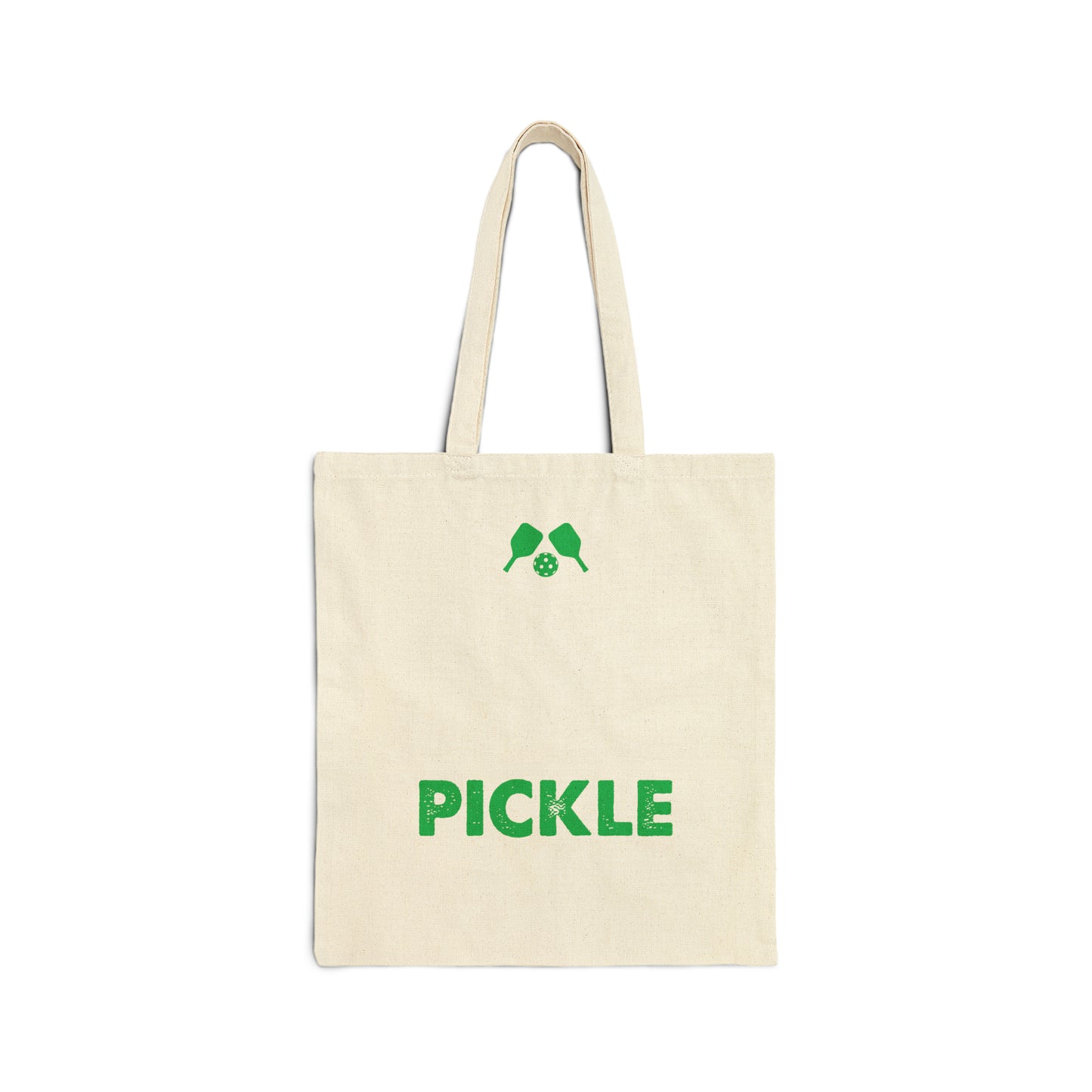 Keep Calm and Pickle On Cotton Canvas Tote Bag