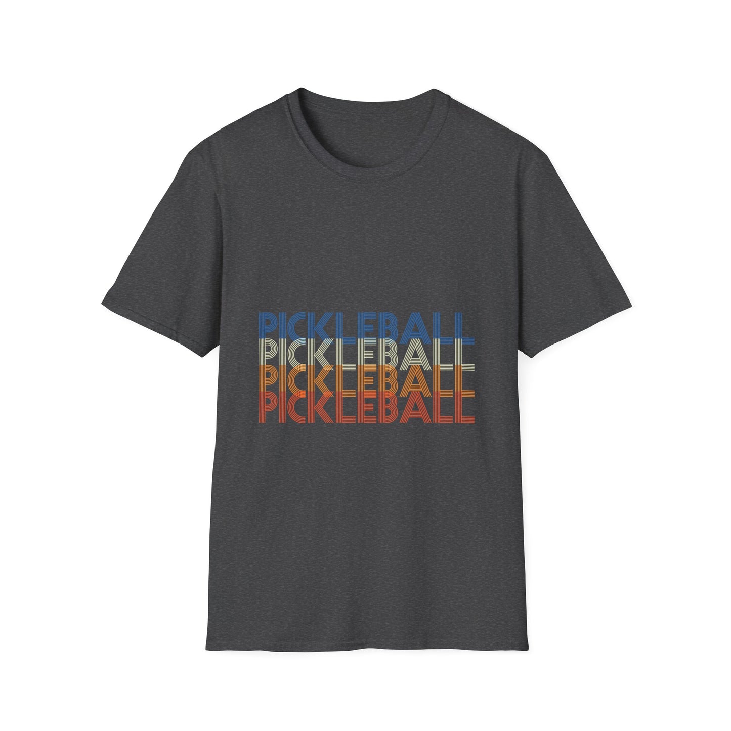 Pickleball, Pickleball, Pickleball, Pickleball Unisex Softstyle T-Shirt