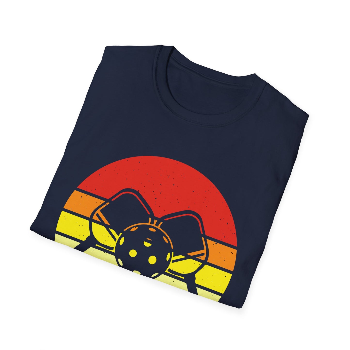 Retro Circle Design Unisex Softstyle T-Shirt