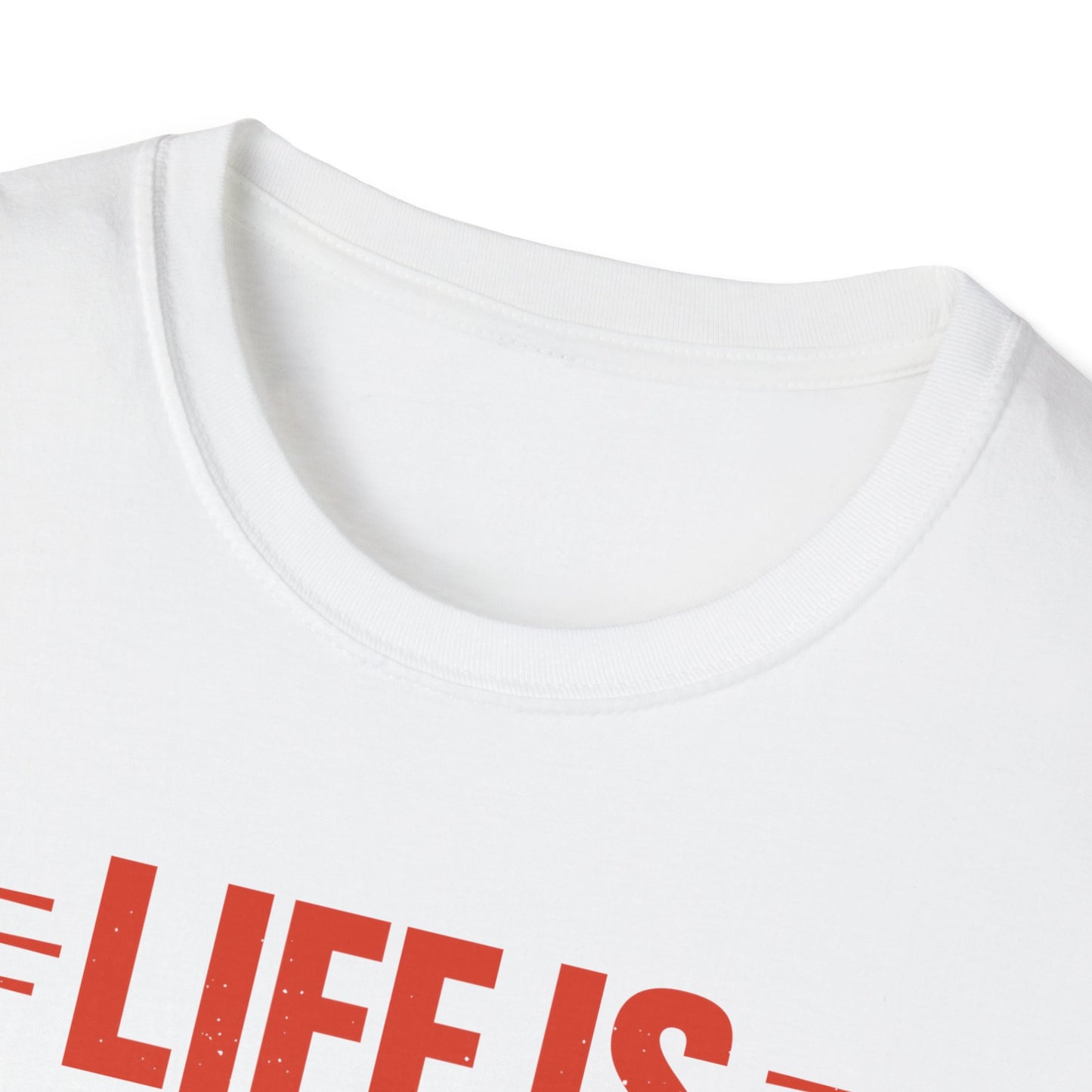 Life is Good, Pickleball Makes It Better Unisex Softstyle T-Shirt