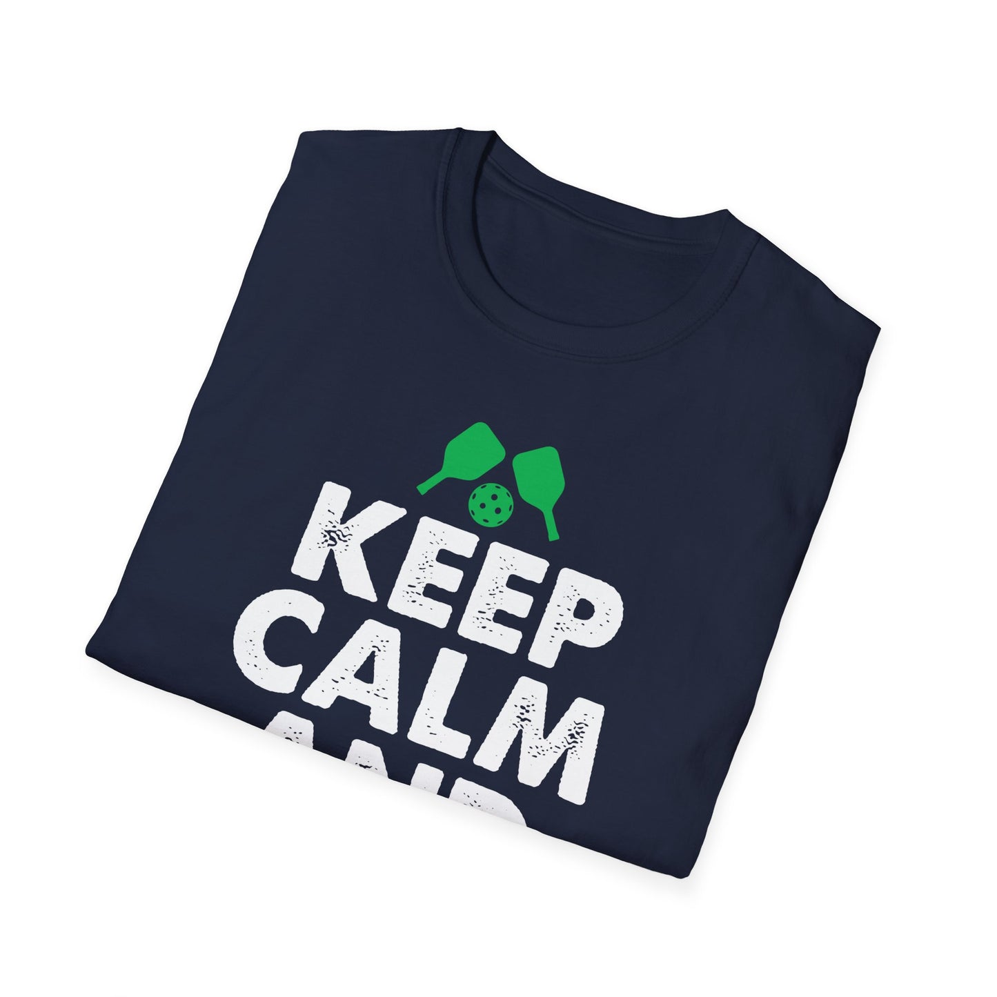 Keep Calm And Pickle On Unisex Softstyle T-Shirt