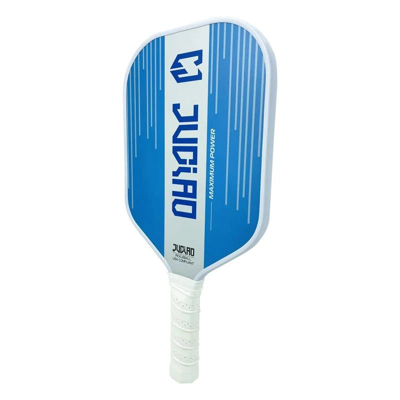 Juciao Pickleball Paddle Carbon Fiber Surface Enhance Sweet Spot 16mm Polypropylene Honeycomb Core Pickleball  Racket