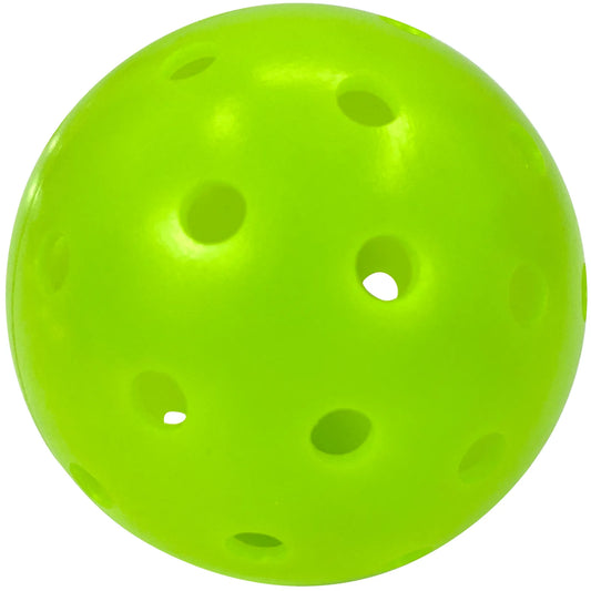 Juciao Competition Ball 40 Hole Outdoor Pickleball Balls Lime Green Pickleballs High Bounce True Flight, Durable